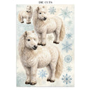 Stamperia Printed Art Junk Journal Focus Points for Art and Craft A5 - White Christmas