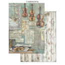 Stamperia Printed Art Junk Journal: Stickers, Cut-Outs & Backgrounds for Art and Craft - Symphony