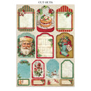 Stamperia Printed Art Junk Journal: Stickers, Cut-Outs & Backgrounds for Art and Craft - Christmas