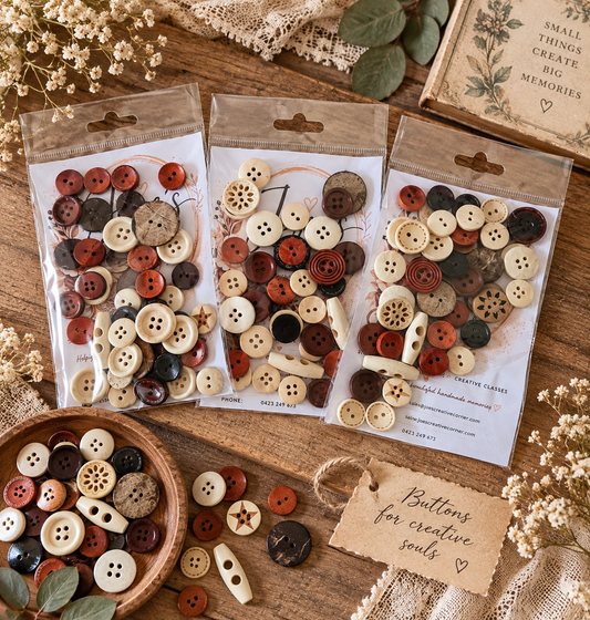 Assorted Vintage Button Mix