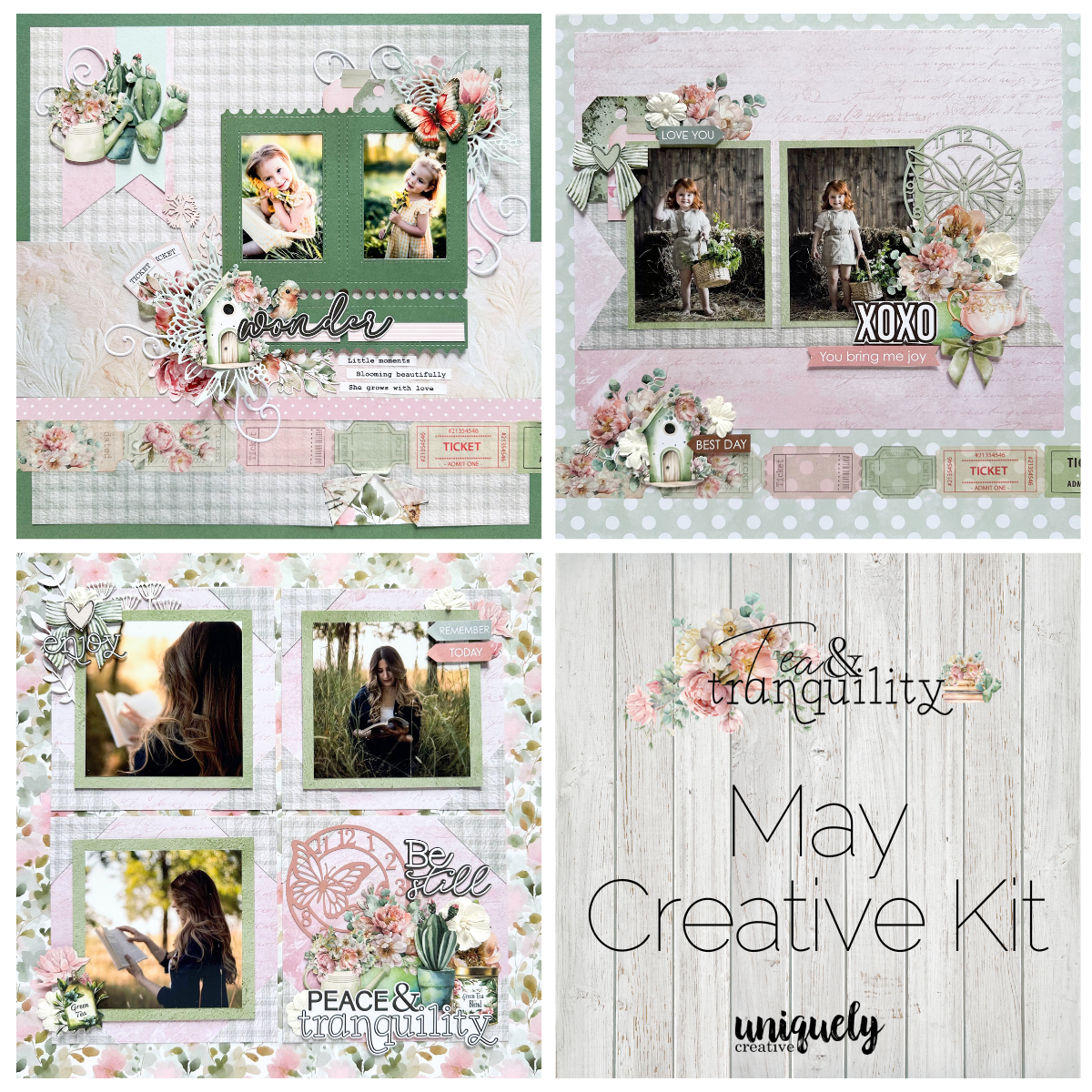 Tea & Tranquility creative kit