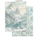 Stamperia Printed Art Junk Journal Focus Points for Art and Craft A5 - White Christmas