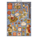 Stamperia Printed Art Junk Journal: Stickers, Cut-Outs & Backgrounds for Art and Craft - Silent Night