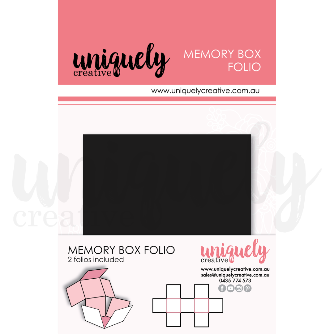 Black Memory Box Folio