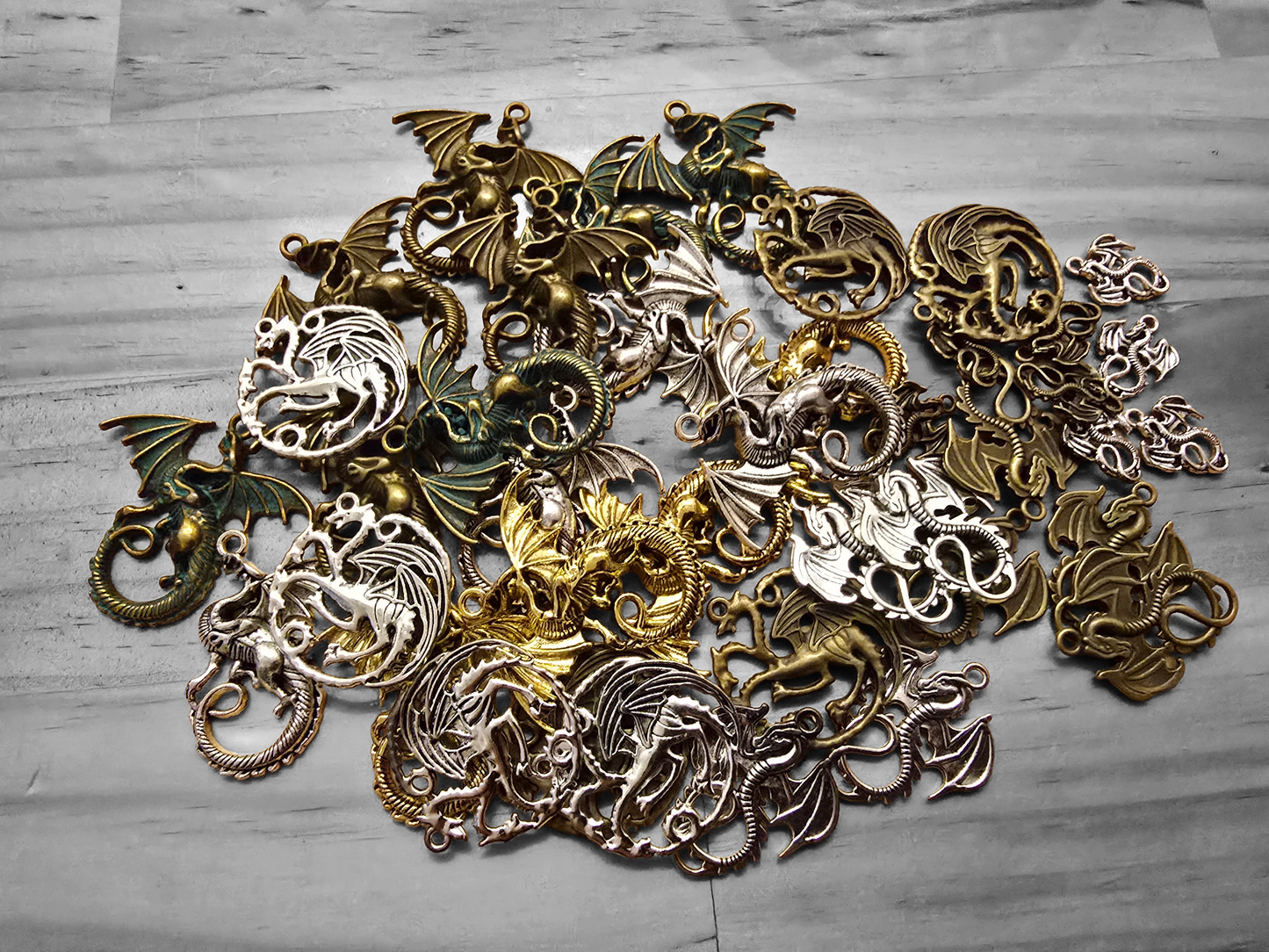 Dragon Charms — 2 cm to 4.5 cm