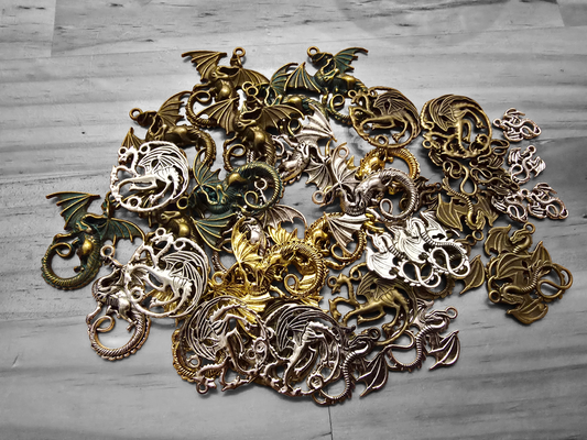 Dragon Charms — 2 cm to 4.5 cm