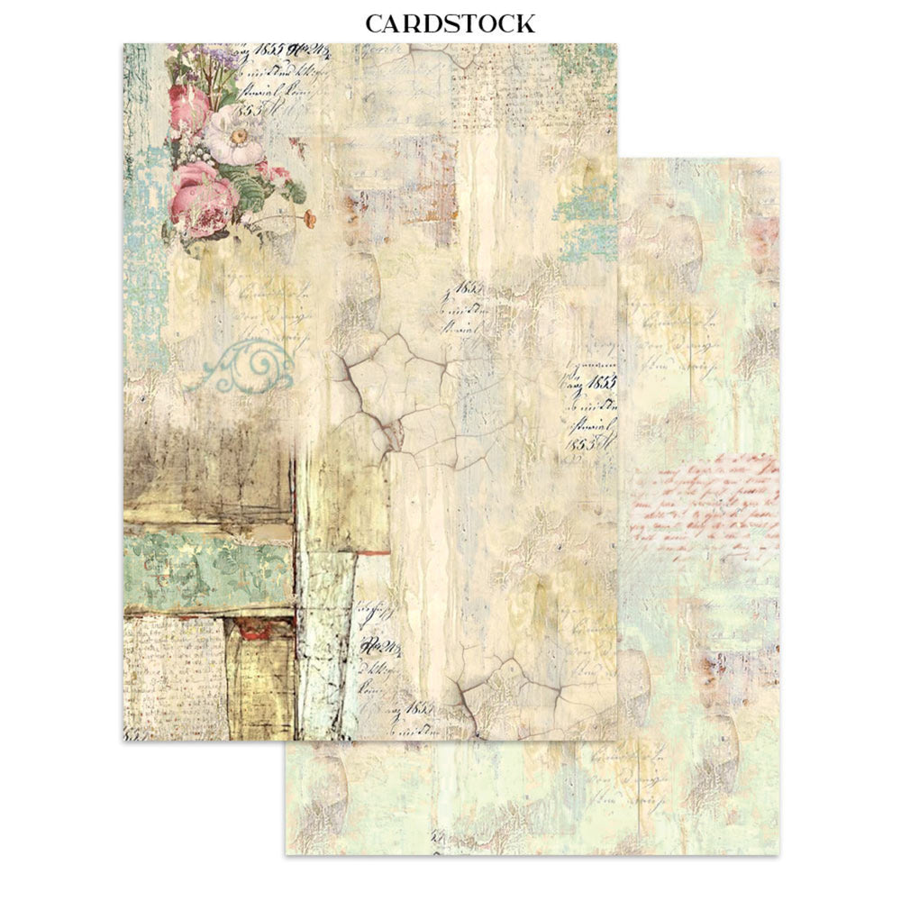 Stamperia Printed Art Junk Journal: Stickers, Cut-Outs, Backgrounds for Art and Craft - Wonderland