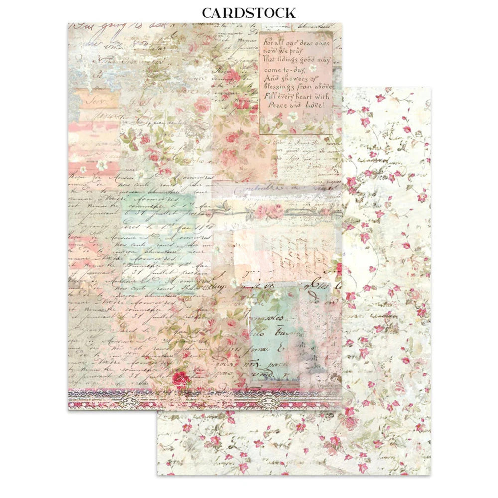 Stamperia Printed Art Junk Journal Focus Points for Art & Craft A5 - Winter Magic