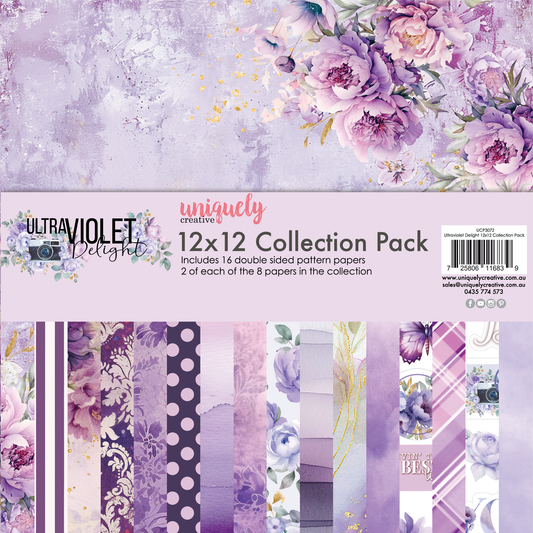 Ultraviolet delight 12x12 collection pack