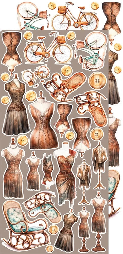 Craft O'clock Vintage Sonata 18 double-sided cut out papers