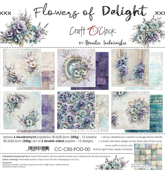 Flowers of Delight - 12x12 Collection Pack
