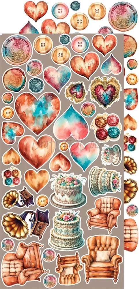 Craft O'clock Vintage Sonata 18 double-sided cut out papers