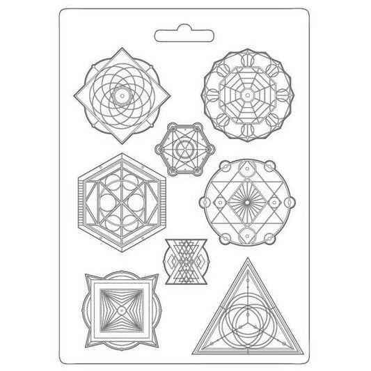 Stamperia - Alchemy - Symbols - A4 Soft Mould -