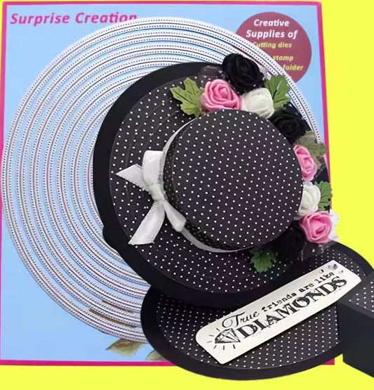 surprise creations nesting dies -  dot circle