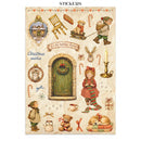 Stamperia Printed Art Junk Journal: Stickers, Cut-Outs & Backgrounds for Art and Craft - Silent Night
