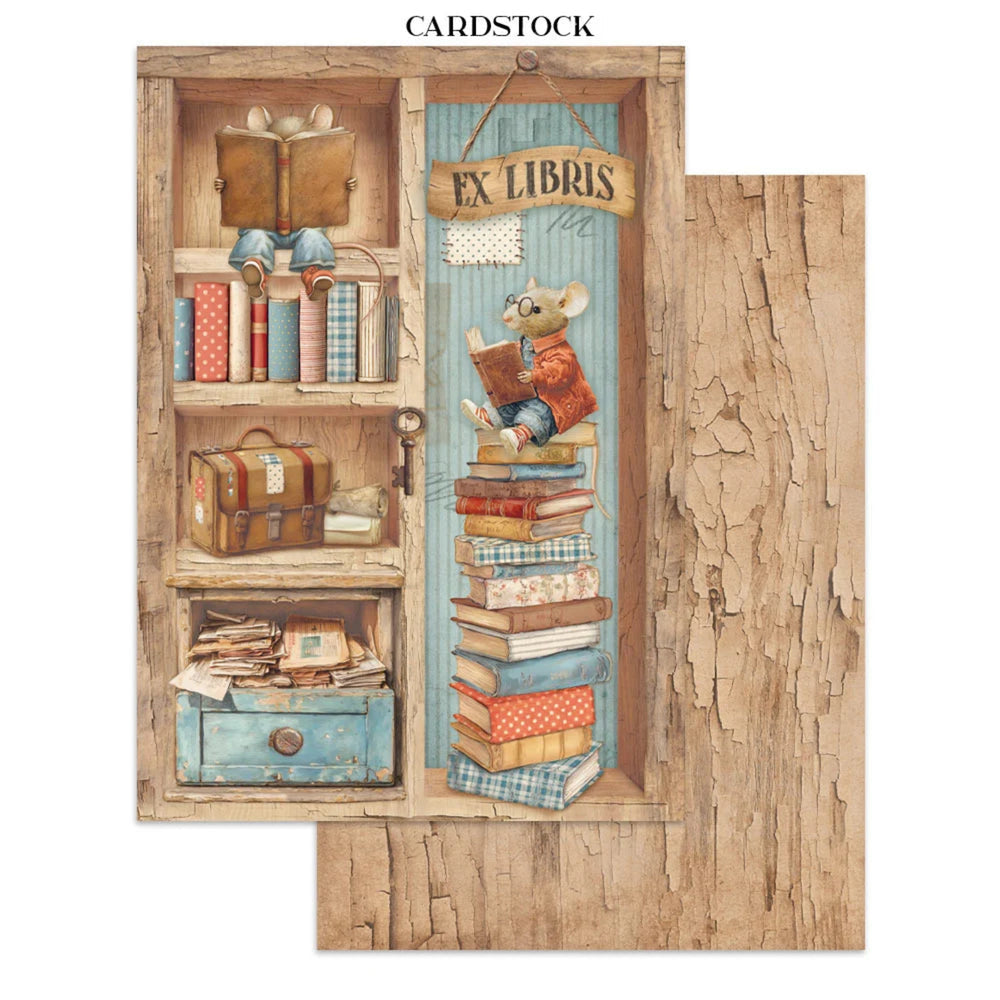 Stamperia Junk Journal Stickers, Cut-Outs & Backgrounds - Family