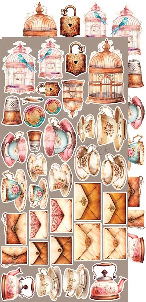 Craft O'clock Vintage Sonata 18 double-sided cut out papers