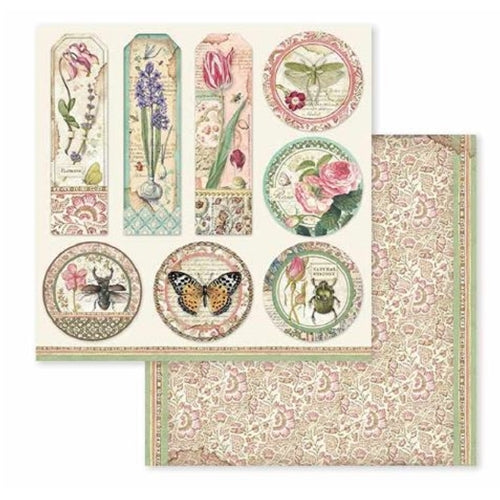 Stamperia SPRING BOTANIC 12x12 Paper