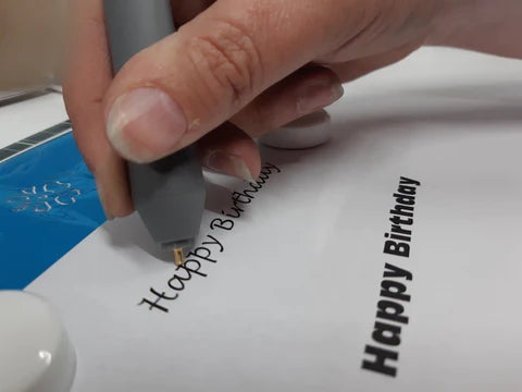 Hot Foiling pen with 4 tips - 0.8/1.5/2.0/2.5mm
