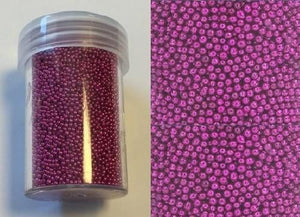 Caviar Beads Micro Beads 1mm FUSHIA