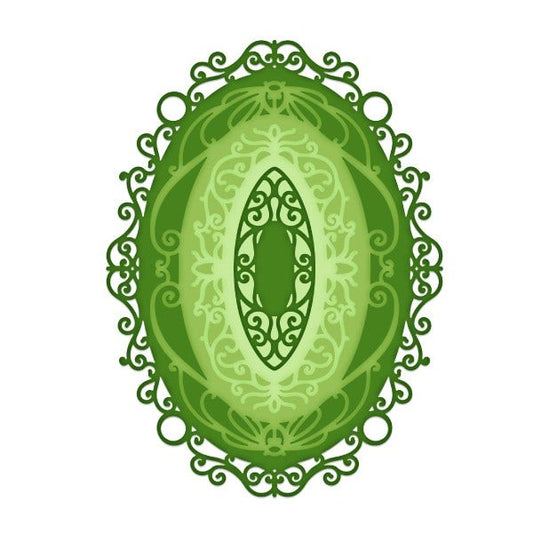 Ornate Ovals Die