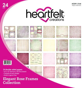 Elegant Rose Frames Paper Collection