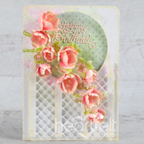 Sweet Magnolia Blooms Cling Stamp Set, Die And Mold COMBO