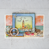 Sea Breeze Harbor Cling Stamp Set