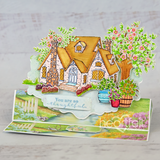Countryside Cottage Cling Stamp Set And Die COMBO