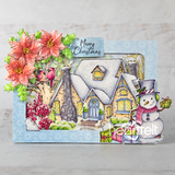 Countryside Winter 'scapes Cling Stamp Set And Die COMBO
