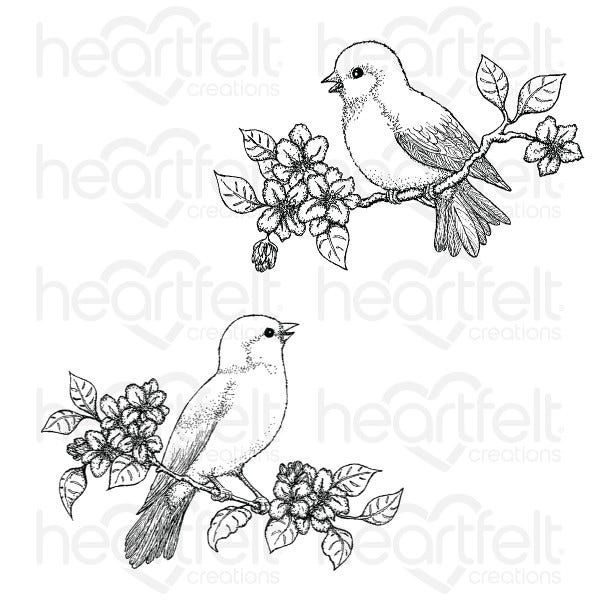 Floral Song Cling Stamp Set