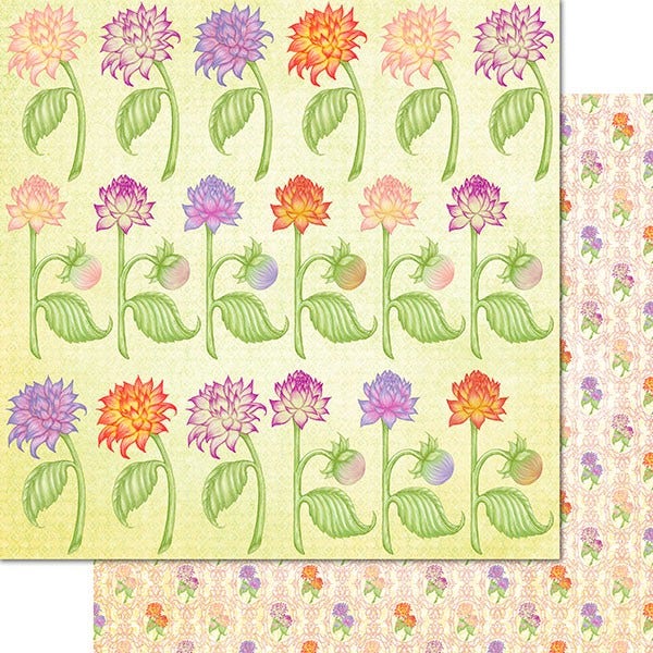 Dazzling Dahlia Paper Collection