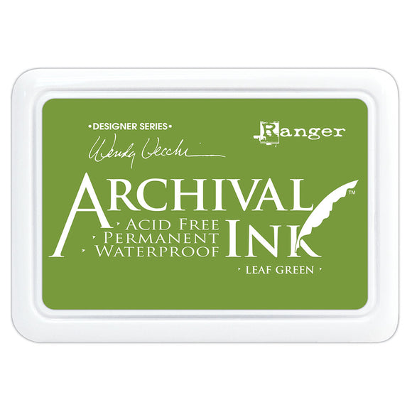 Archival Ink Pad - Leaf Green (Wendy Vecchi)