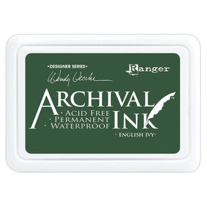 Archival Ink Pad - English Ivy (Wendy Vecchi)