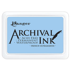 Archival Ink Pad - French Ultramarine