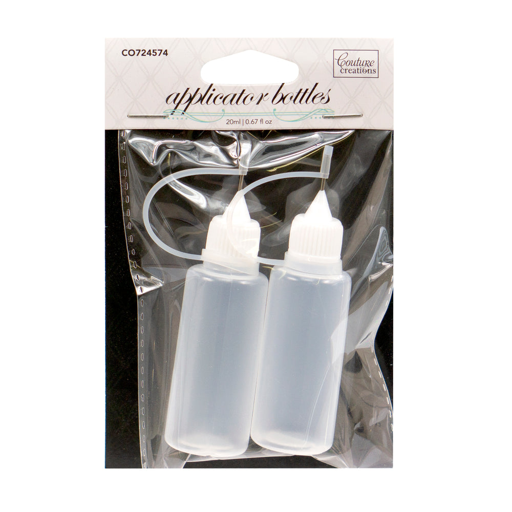 20ml Bottle with rustproof precision tip and cover 2pcs
