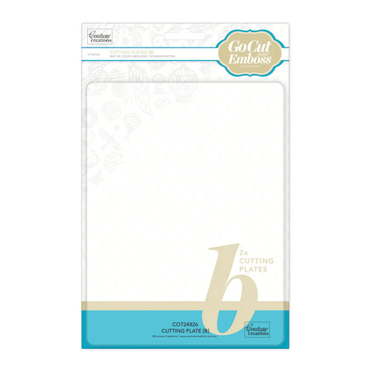 GoCut and Emboss - B Plate - Cutting