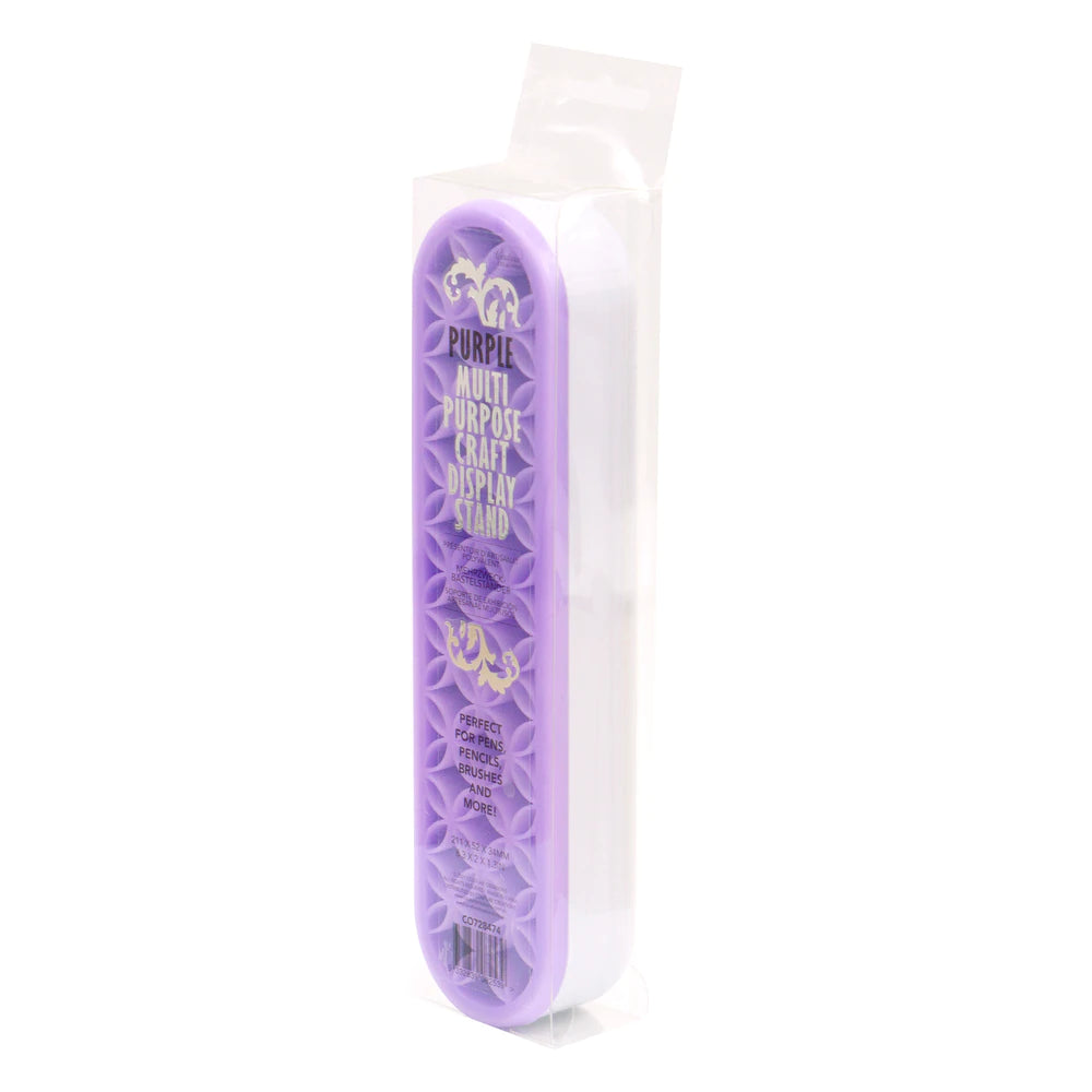 Multi-Purpose Craft Display Stand - Purple- 211 x 52 x 34mm