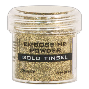 Embossing Powder Tinsel - Gold