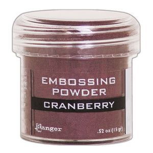 Embossing Powder - Cranberry