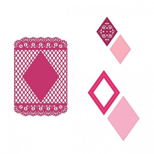 Diamonds & Lace Die