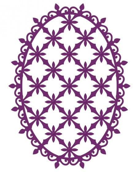 Decorative Oval Die