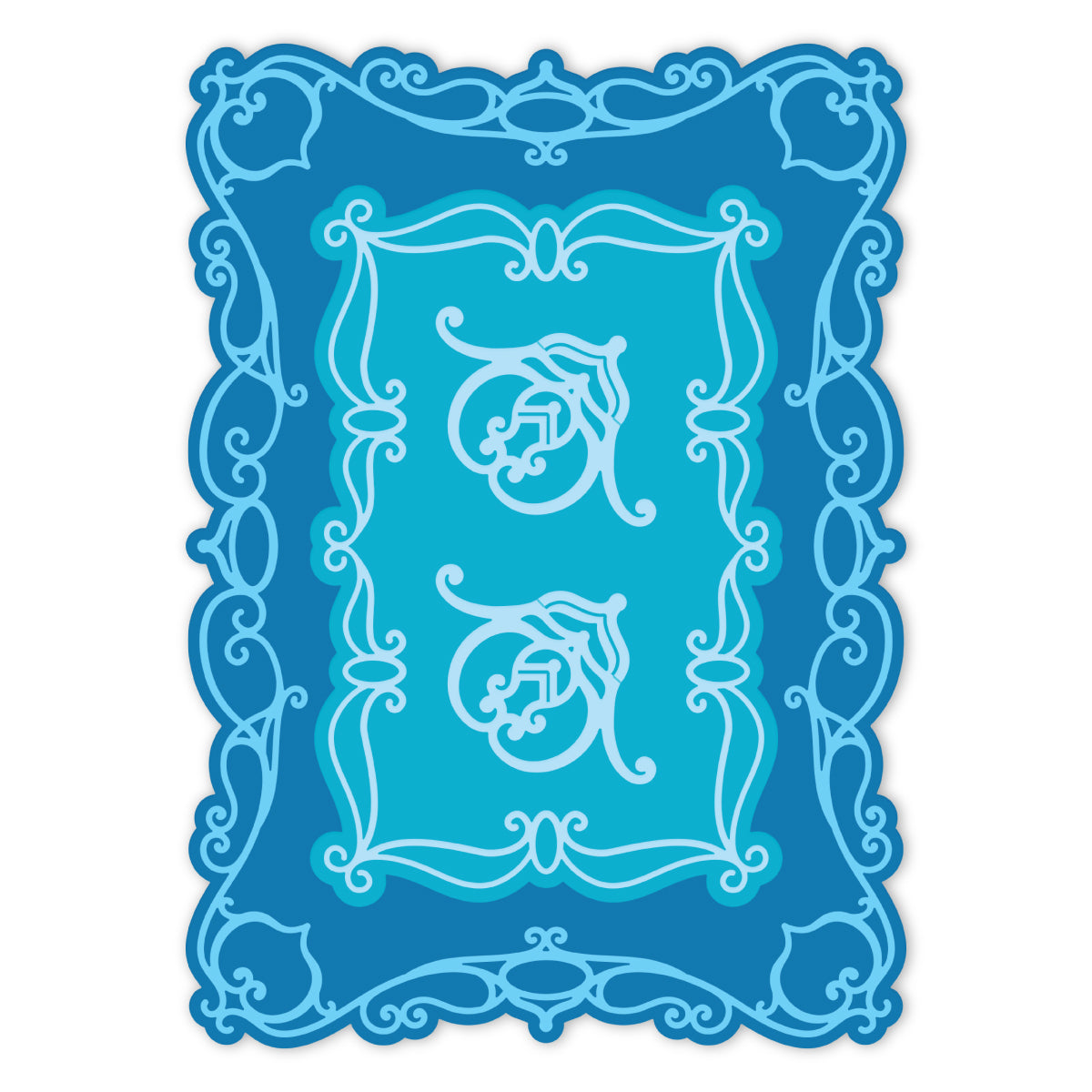 Flourish Companion Frame Die