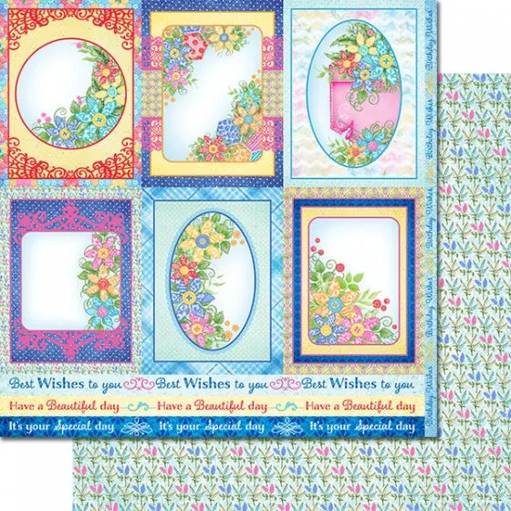 Buttons and Blooms Paper Collection