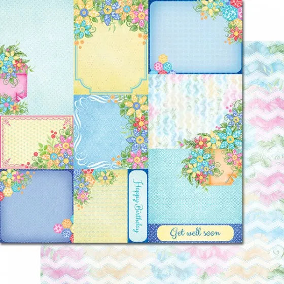 Buttons and Blooms Paper Collection