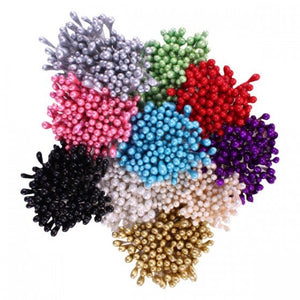 Assorted Pearl Stamens-Small