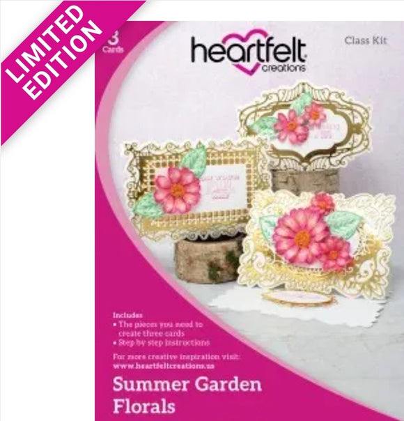 Summer Garden Florals Card Kit