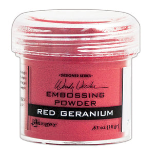 Embossing Powder - Red Geranium (Wendy Vecchi)