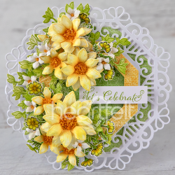 Elegant Hearts Centerpiece Die