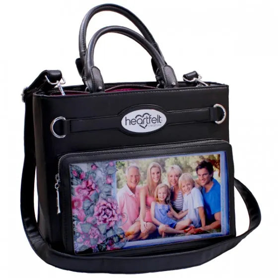 Art From the Heart Handbag-Black